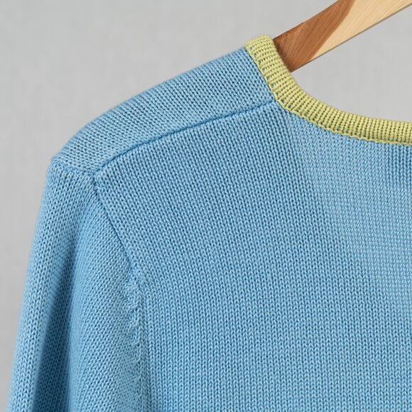 Paul Harris Design V-neck sweater size L - Picture 9 of 9